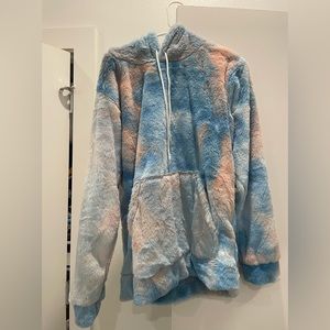 Brand new blue and pink hoodie soft